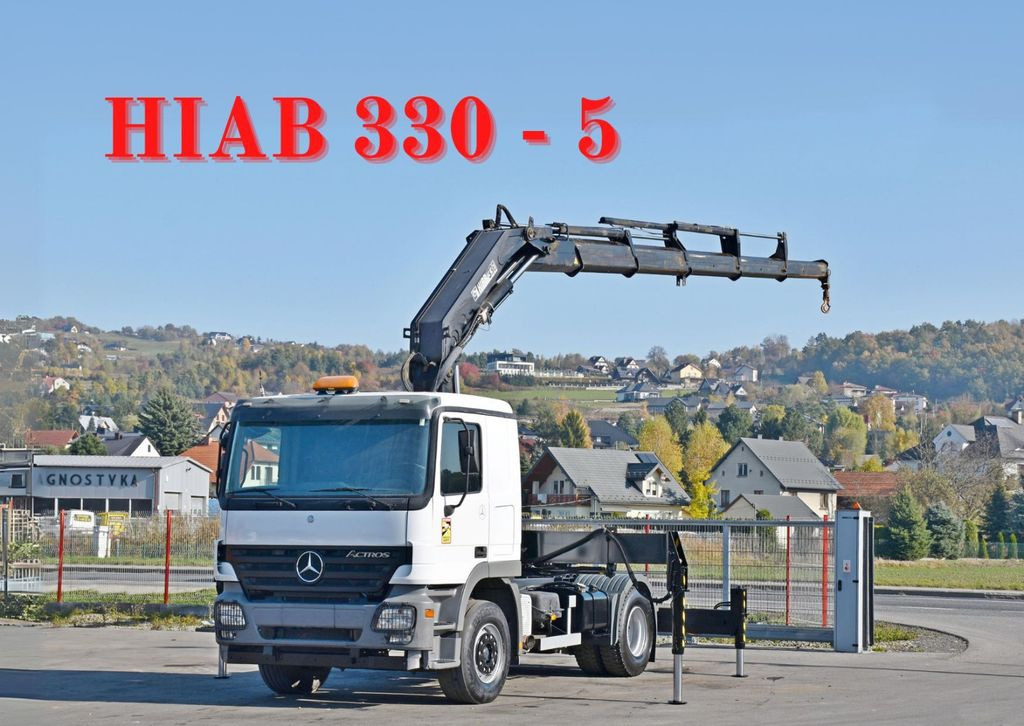Mercedes-Benz ACTROS 1844 * Sattelzugmaschine *HIAB 330-5/FUNK - Sattelzugmaschine: das Bild 1 Mercedes-Benz ACTROS 1844 * Sattelzugmaschine *HIAB 330-5/FUNK - Sattelzugmaschine: das Bild 1