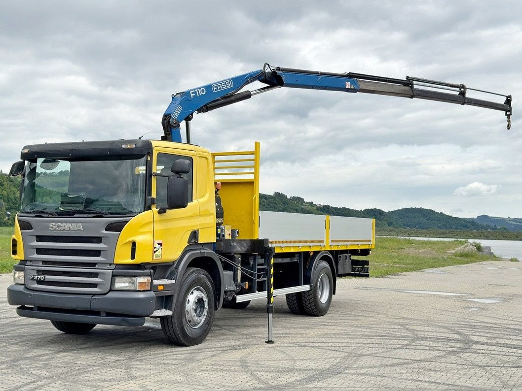 Scania P 270 * FASSI F110A.23 + FUNK * TOPZUSTAND - Autokran: das Bild 2 Scania P 270 * FASSI F110A.23 + FUNK * TOPZUSTAND - Autokran: das Bild 2