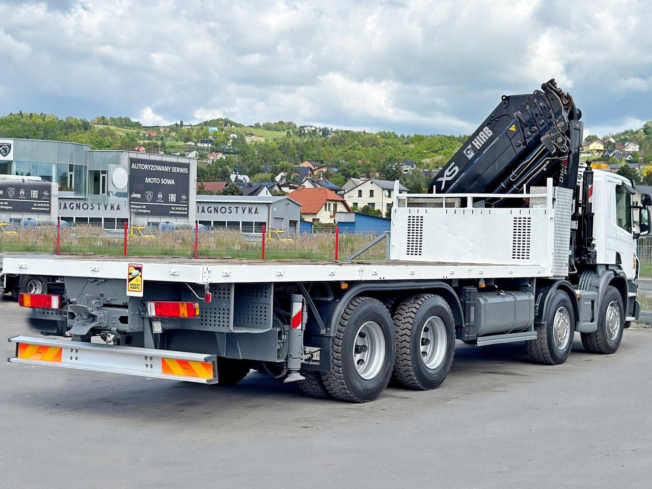 Autokran Scania P 420* PLATFORM 6,80m * HIAB 600 EP-5/FUNK * 8x4: das Bild 6
