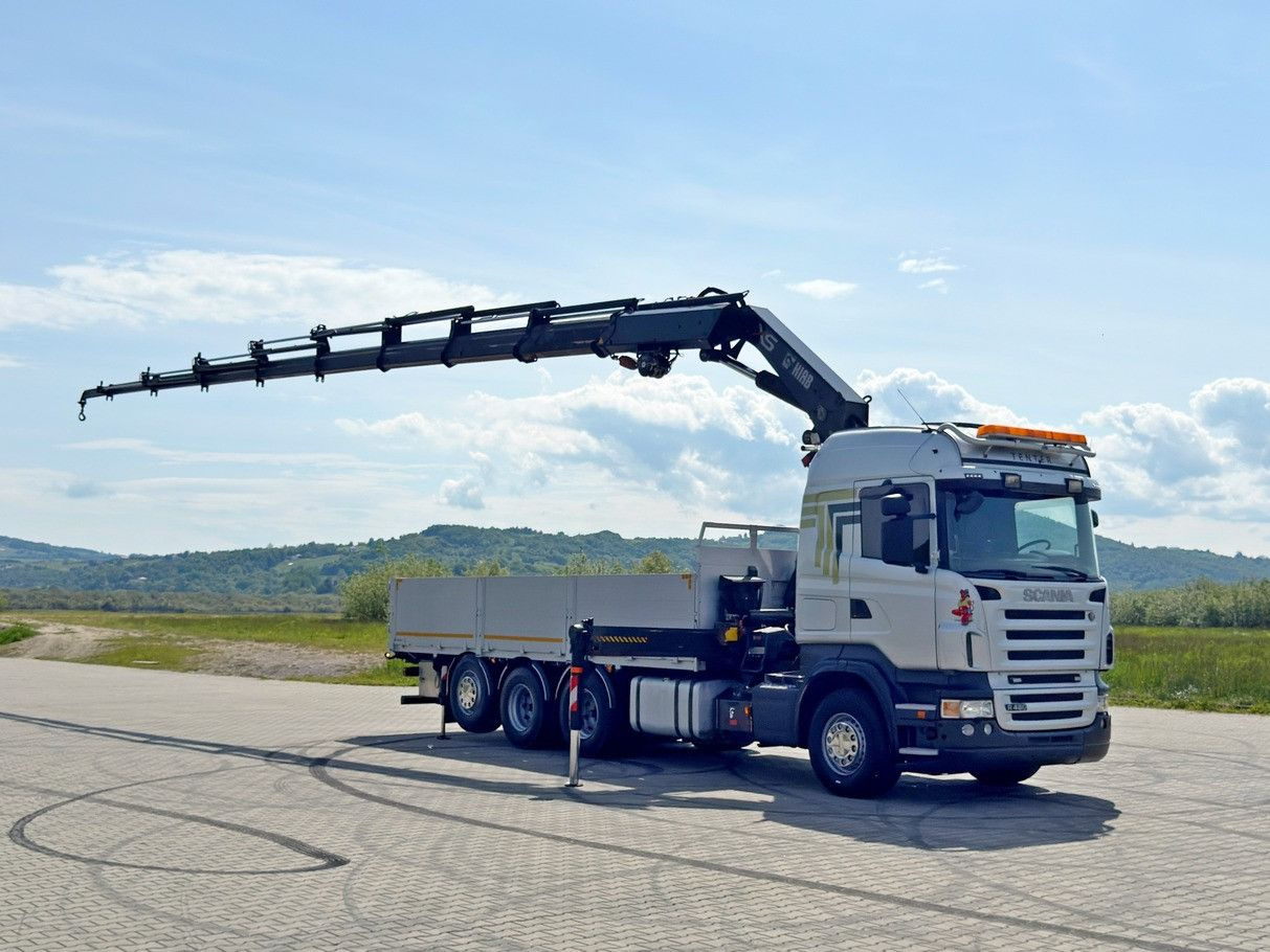 Scania R480 PRITSCHE 6,85m *HIAB 377 E-8 HIPRO/FUNK*8x4 - Autokran: das Bild 2 Scania R480 PRITSCHE 6,85m *HIAB 377 E-8 HIPRO/FUNK*8x4 - Autokran: das Bild 2