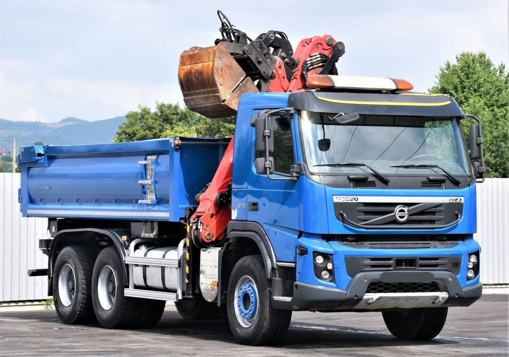 Volvo FMX 370 Kipper 4,90m *EPSILON Q150Z/FUNK*6x4 - Kipper, Autokran: das Bild 4 Volvo FMX 370 Kipper 4,90m *EPSILON Q150Z/FUNK*6x4 - Kipper, Autokran: das Bild 4