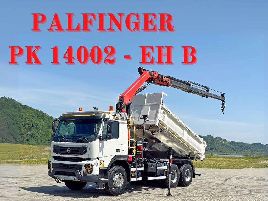 Volvo FMX 410 Kipper 4,70m *PK 14002-EH B/FUNK *6x4 - Autokran: das Bild 1 Volvo FMX 410 Kipper 4,70m *PK 14002-EH B/FUNK *6x4 - Autokran: das Bild 1
