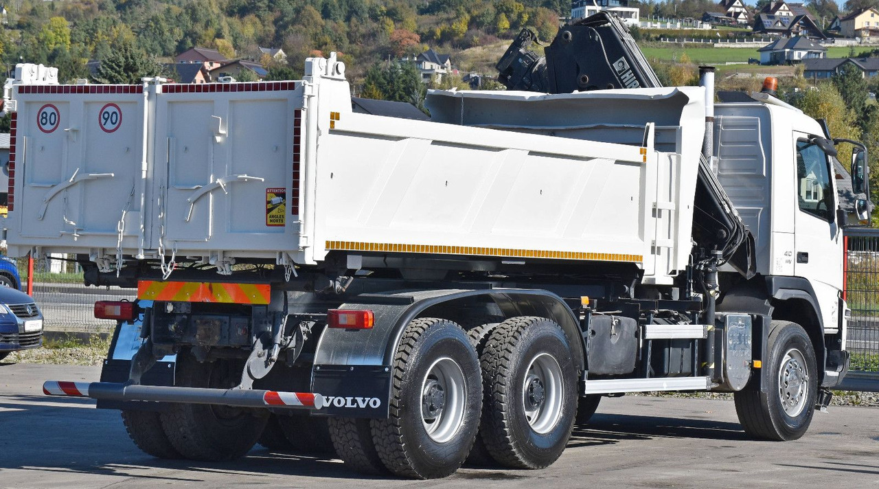 Kipper Volvo FMX 410 Kipper 5,20m*HIAB 122 D-4 HIDUO/FUNK*6x4: das Bild 7