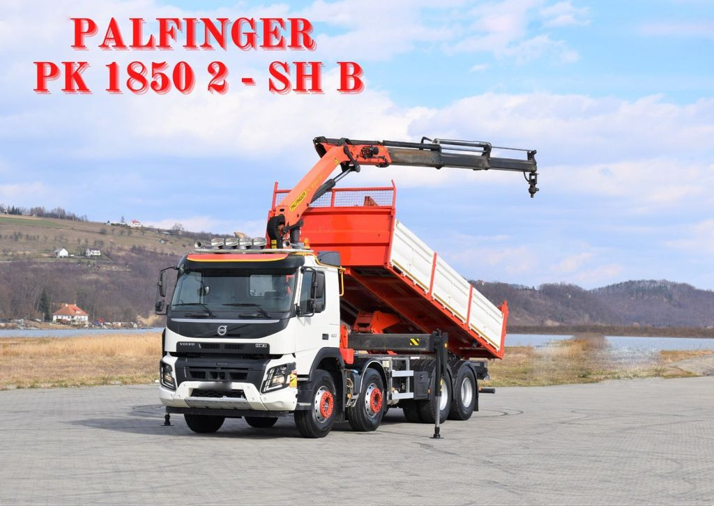 Volvo FMX 420 Kipper 6,20m *PK 1850 2 - SH B*FUNK/8x4 - Autokran, Kipper: das Bild 1 Volvo FMX 420 Kipper 6,20m *PK 1850 2 - SH B*FUNK/8x4 - Autokran, Kipper: das Bild 1