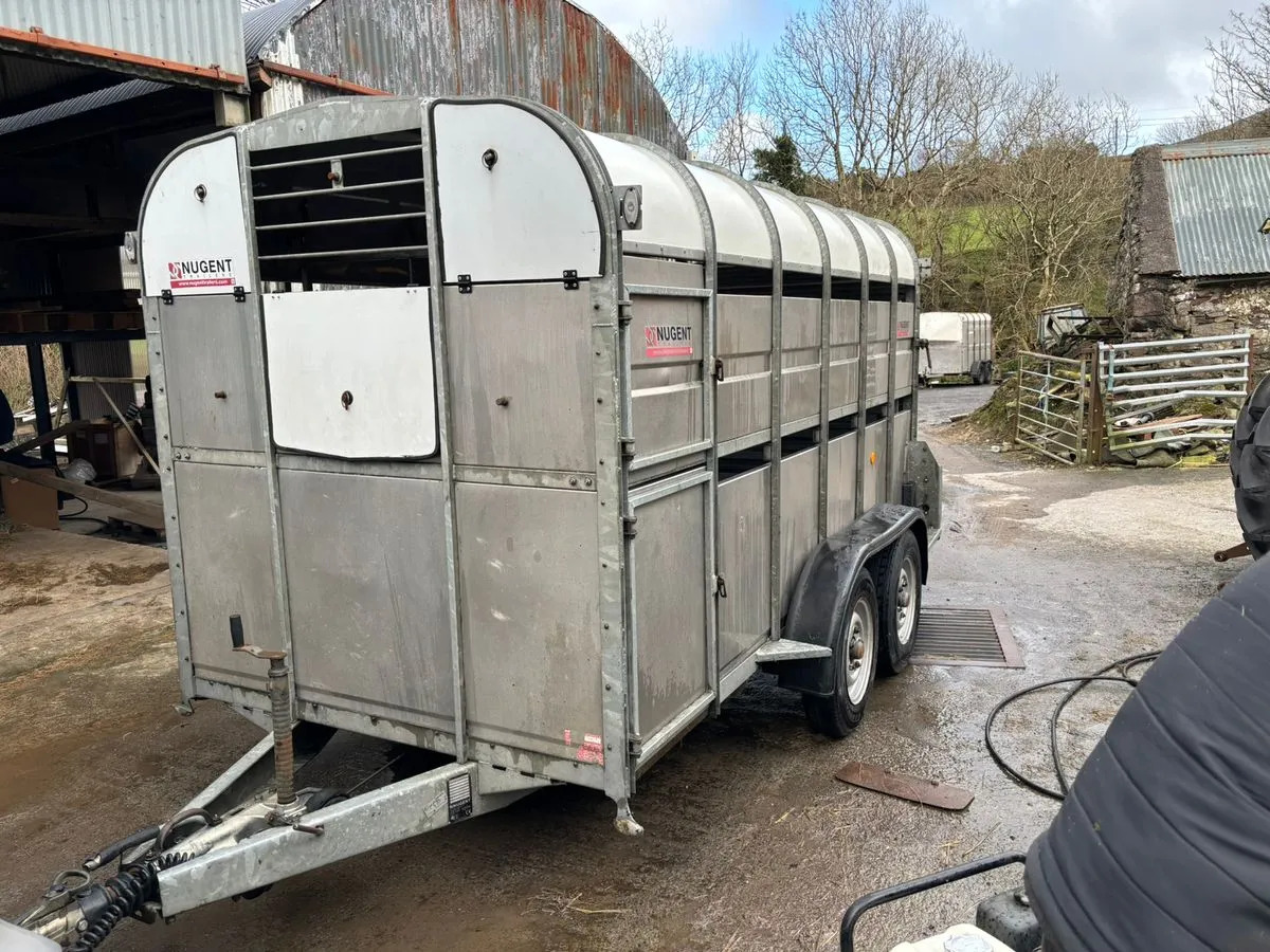 12X6 Nugent Livestock Trailer - Tiertransporter Anhänger: das Bild 2 12X6 Nugent Livestock Trailer - Tiertransporter Anhänger: das Bild 2