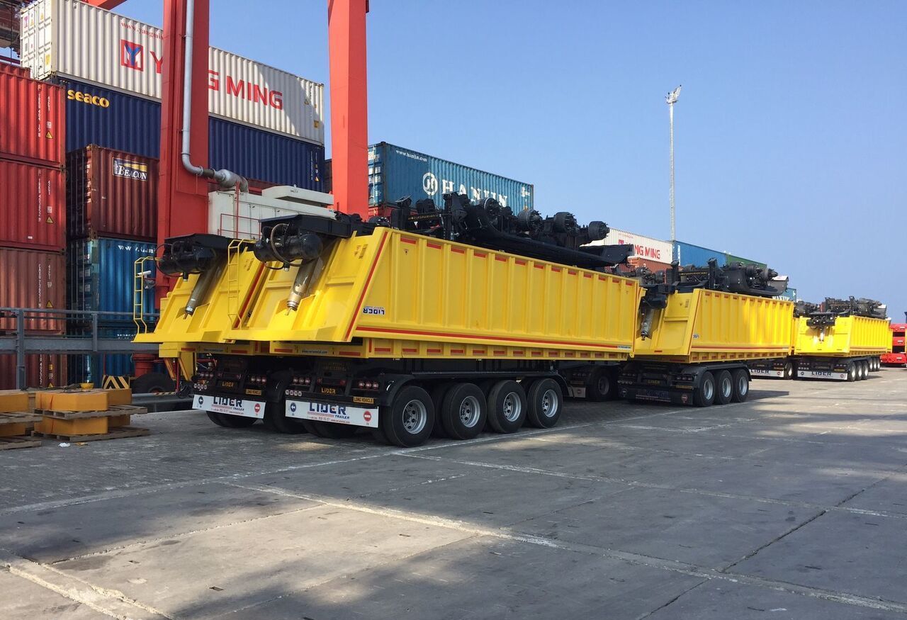 LIDER 2024 MODEL NEW 35 M3 DUMPER ( BENNE ) - Kipper Auflieger: das Bild 3 LIDER 2024 MODEL NEW 35 M3 DUMPER ( BENNE ) - Kipper Auflieger: das Bild 3