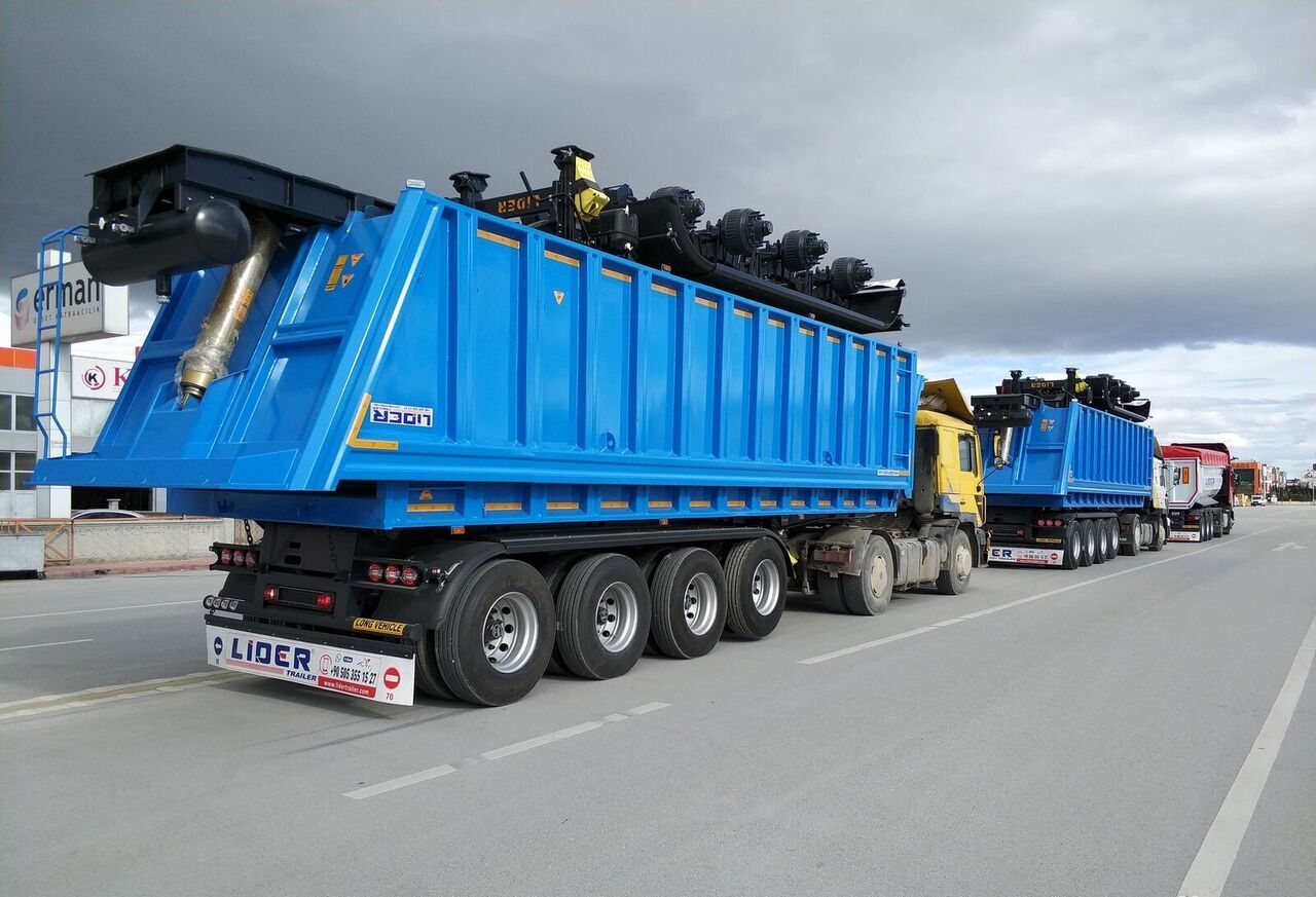 LIDER 2024 MODEL NEW 35 M3 DUMPER ( BENNE ) - Kipper Auflieger: das Bild 1 LIDER 2024 MODEL NEW 35 M3 DUMPER ( BENNE ) - Kipper Auflieger: das Bild 1