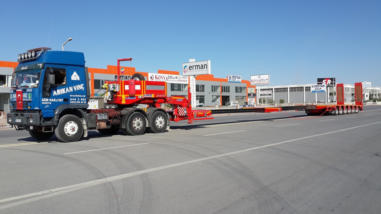 LIDER 2024 YEAR NEW MODELS containeer flatbes semi TRAILER FOR SALE - Tieflader Auflieger: das Bild 2 LIDER 2024 YEAR NEW MODELS containeer flatbes semi TRAILER FOR SALE - Tieflader Auflieger: das Bild 2