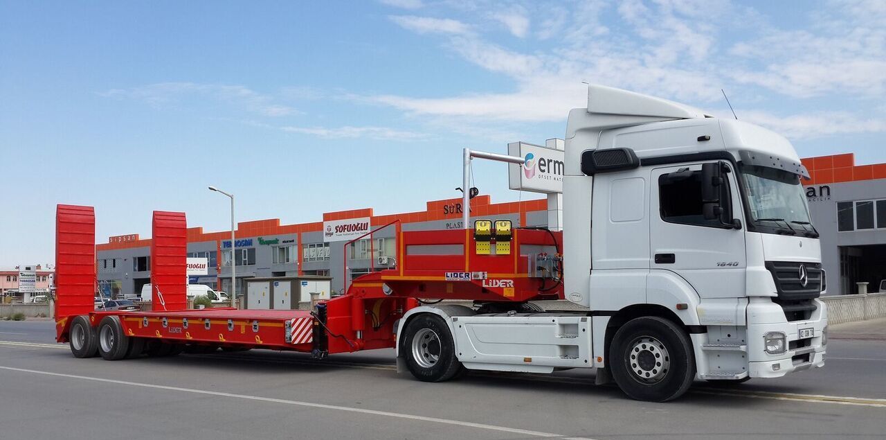 Tieflader Auflieger neu kaufen LIDER 2024 model new from MANUFACTURER COMPANY Ready in stock: das Bild 6