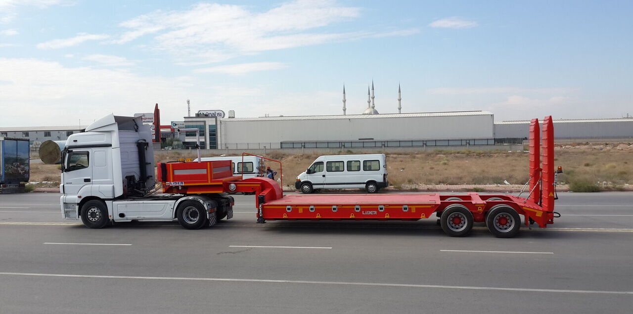 Tieflader Auflieger neu kaufen LIDER 2024 model new from MANUFACTURER COMPANY Ready in stock: das Bild 8