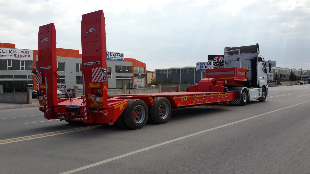 Tieflader Auflieger Für die Beförderung von schwere Technik neu kaufen LIDER 2025 MODEL NEW LOWBOY TRAILER FROM MANUFACTURER: das Bild 10
