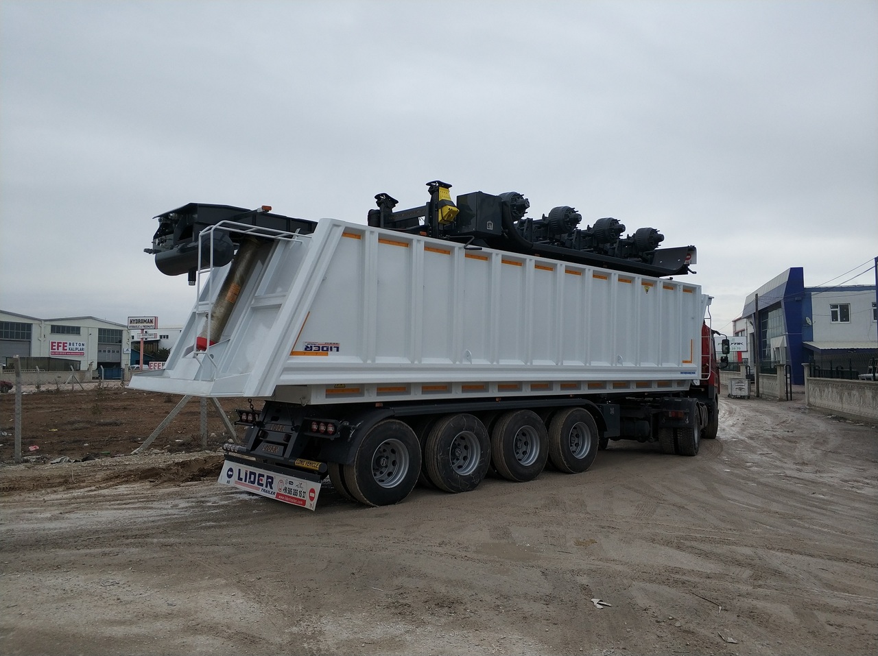 LIDER 2025 new dumper from manufacturer company LIDER TRAILER - Kipper Auflieger: das Bild 2 LIDER 2025 new dumper from manufacturer company LIDER TRAILER - Kipper Auflieger: das Bild 2