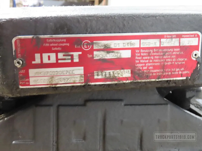 Mercedes-Benz Body & Chassis Parts Opleggerschotel JSK37C - Sattelkupplung für LKW: das Bild 2 Mercedes-Benz Body & Chassis Parts Opleggerschotel JSK37C - Sattelkupplung für LKW: das Bild 2