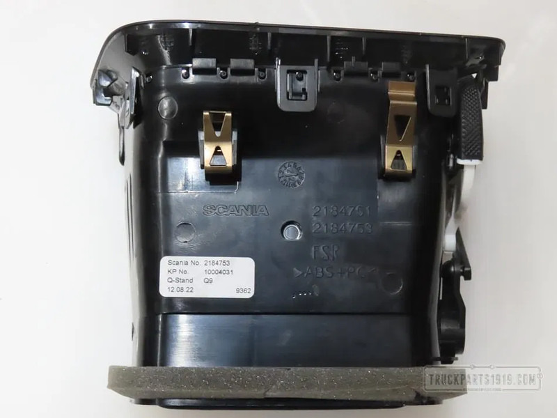 Scania 2184753 Ventielatierooster Scania - Heizung/ Lüftung für LKW: das Bild 2 Scania 2184753 Ventielatierooster Scania - Heizung/ Lüftung für LKW: das Bild 2