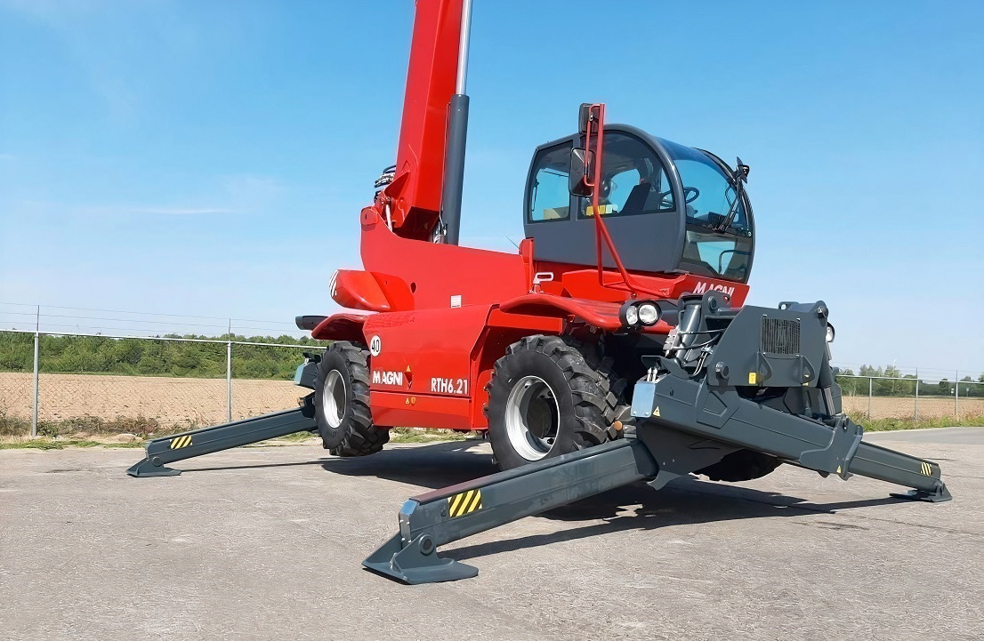 Magni RTH 6.21 SH Roto - Teleskopradlader: das Bild 2 Magni RTH 6.21 SH Roto - Teleskopradlader: das Bild 2
