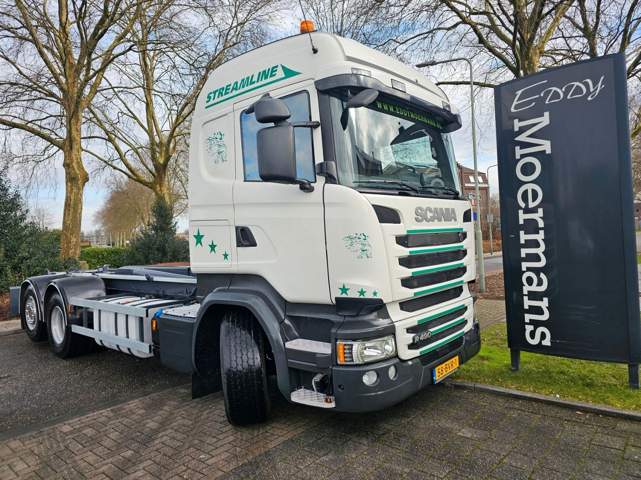 Scania R490 Highline Abrollkipper - Abrollkipper: das Bild 1 Scania R490 Highline Abrollkipper - Abrollkipper: das Bild 1