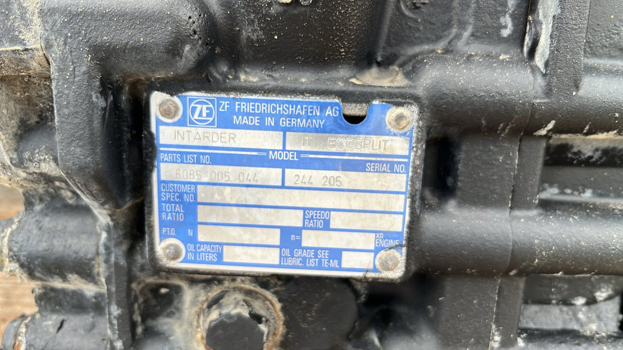 GEARBOX ZF 16S1921TD INTARDER MAN TGA - Getriebe und Teile für LKW: das Bild 5 GEARBOX ZF 16S1921TD INTARDER MAN TGA - Getriebe und Teile für LKW: das Bild 5
