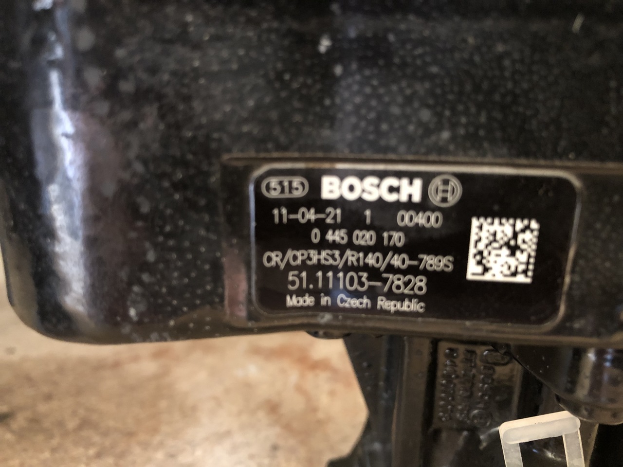 HIGH PRESSURE FUEL PUMP MAN TGX,TGS - Kraftstoffpumpe für LKW: das Bild 2 HIGH PRESSURE FUEL PUMP MAN TGX,TGS - Kraftstoffpumpe für LKW: das Bild 2