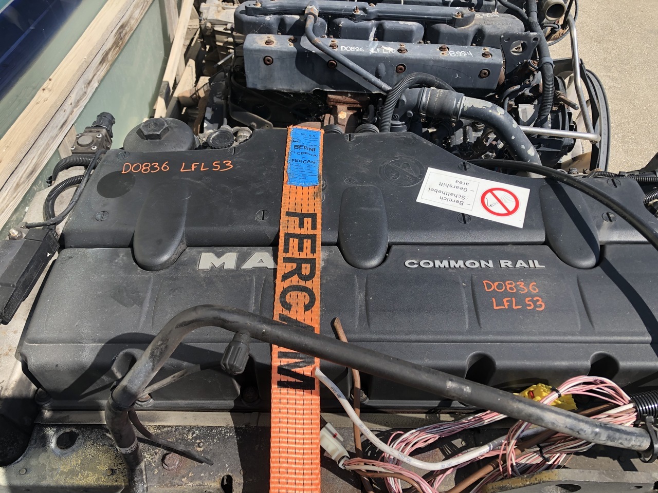 MAN D0836LFL53 EURO4 - Motor für LKW: das Bild 1 MAN D0836LFL53 EURO4 - Motor für LKW: das Bild 1