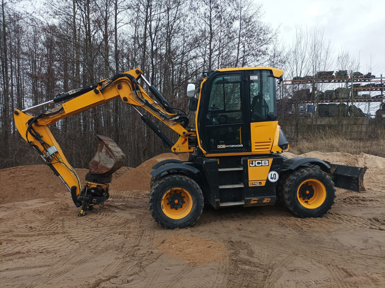 JCB HD110WT T4F - Minibagger: das Bild 2 JCB HD110WT T4F - Minibagger: das Bild 2
