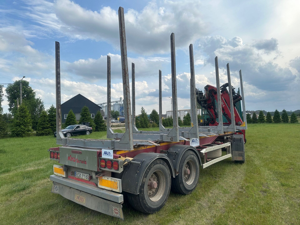 MHS przyczepa do przewozu drewna - Holzanhänger: das Bild 1 MHS przyczepa do przewozu drewna - Holzanhänger: das Bild 1