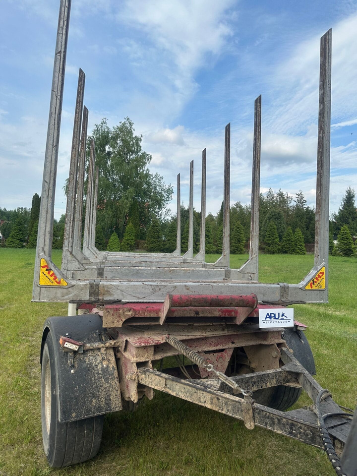 Holzanhänger MHS przyczepa do przewozu drewna: das Bild 7