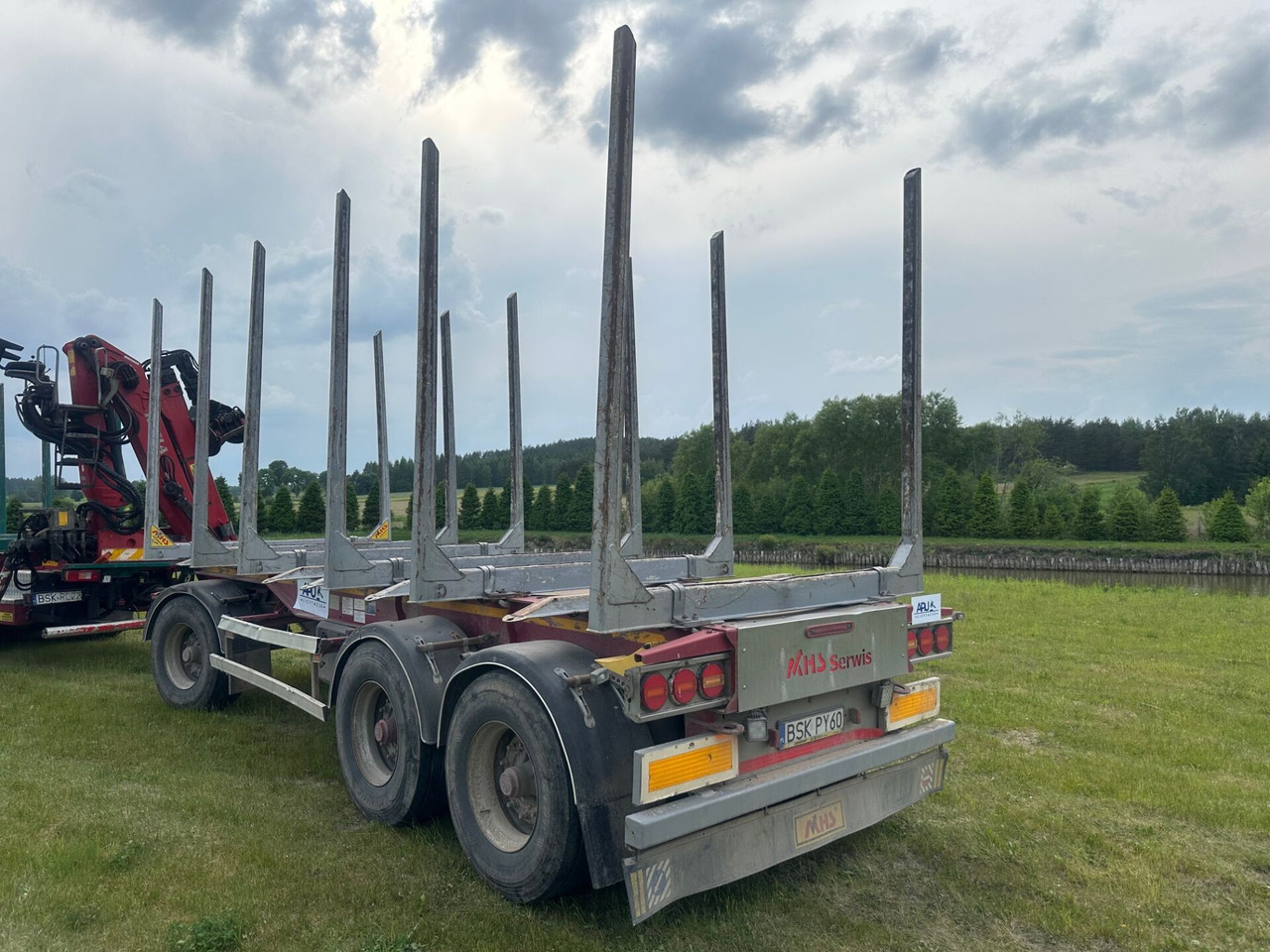 MHS przyczepa do przewozu drewna - Holzanhänger: das Bild 2 MHS przyczepa do przewozu drewna - Holzanhänger: das Bild 2