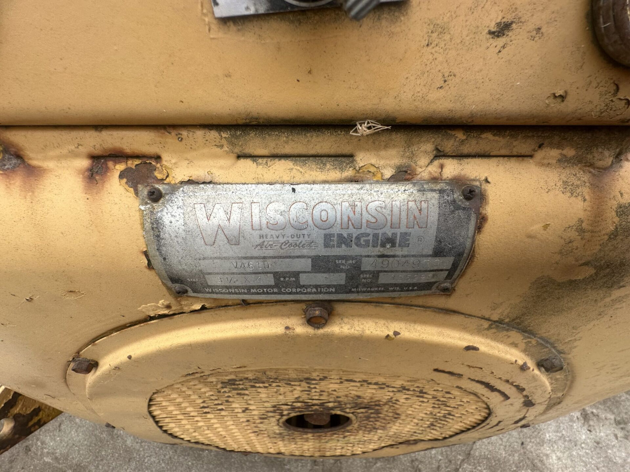 WISCONSIN ENGINE V461D poboczarka - Schürfzug: das Bild 4 WISCONSIN ENGINE V461D poboczarka - Schürfzug: das Bild 4