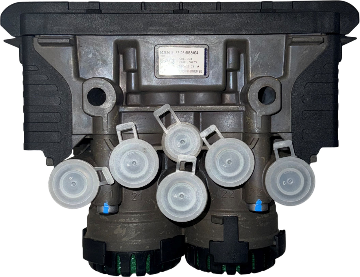 EBS-KLEP MAN 4x2 EURO 6 KNORR 81521066068 - Bremsventil für LKW: das Bild 1 EBS-KLEP MAN 4x2 EURO 6 KNORR 81521066068 - Bremsventil für LKW: das Bild 1