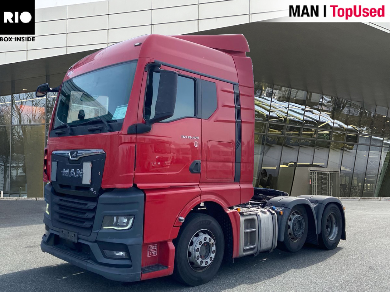 MAN TGX 26.470 6x2/2 BL SA "Retarder / 700 l Tank" - Sattelzugmaschine: das Bild 1 MAN TGX 26.470 6x2/2 BL SA "Retarder / 700 l Tank" - Sattelzugmaschine: das Bild 1