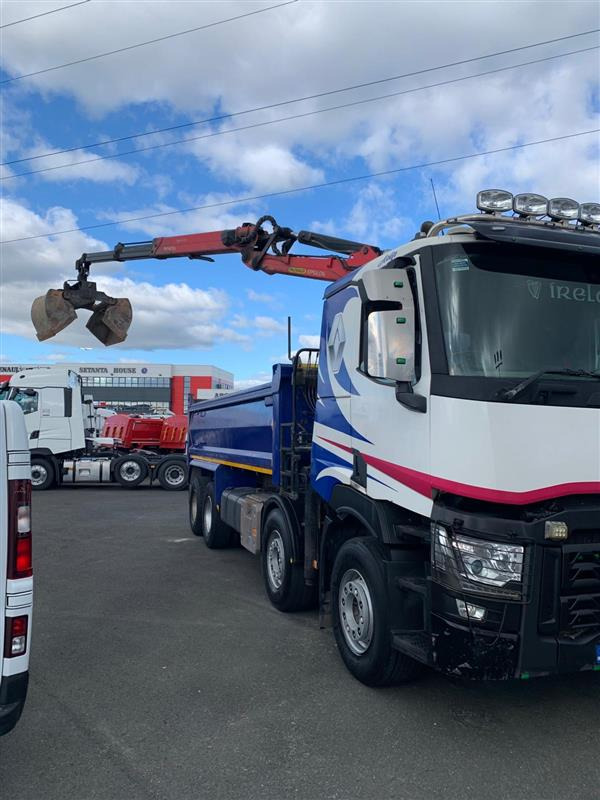 2016 Renault Trucks C 430.32 8X4 RK E6 - Kipper, Autokran: das Bild 2 2016 Renault Trucks C 430.32 8X4 RK E6 - Kipper, Autokran: das Bild 2