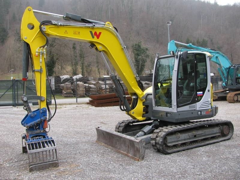 Wacker Neuson EZ 80 POWERTILLT + grajfer - Minibagger: das Bild 1 Wacker Neuson EZ 80 POWERTILLT + grajfer - Minibagger: das Bild 1