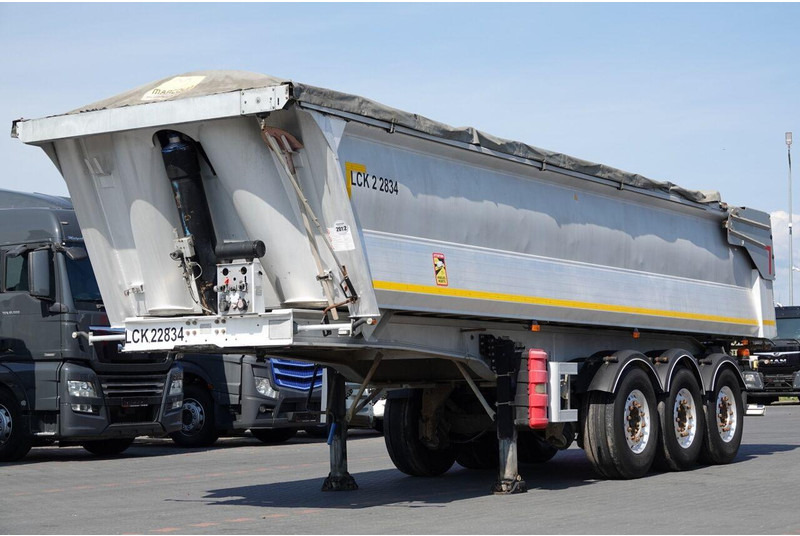 Benalu WYWROTKA 27 m3 / ALUMINIOWA / HYDRAULICZNA KLAPA / 2 OSIE PODNOS - Kipper Auflieger: das Bild 2 Benalu WYWROTKA 27 m3 / ALUMINIOWA / HYDRAULICZNA KLAPA / 2 OSIE PODNOS - Kipper Auflieger: das Bild 2