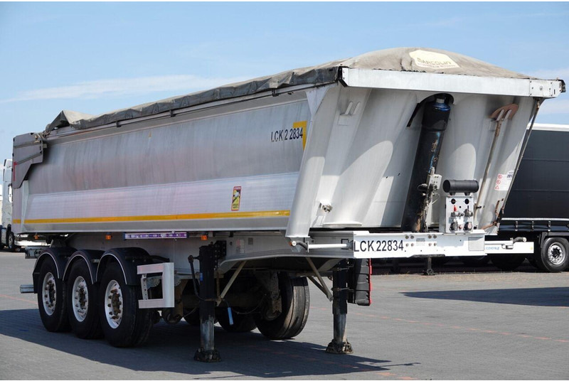 Benalu WYWROTKA 27 m3 / ALUMINIOWA / HYDRAULICZNA KLAPA / 2 OSIE PODNOS - Kipper Auflieger: das Bild 5 Benalu WYWROTKA 27 m3 / ALUMINIOWA / HYDRAULICZNA KLAPA / 2 OSIE PODNOS - Kipper Auflieger: das Bild 5