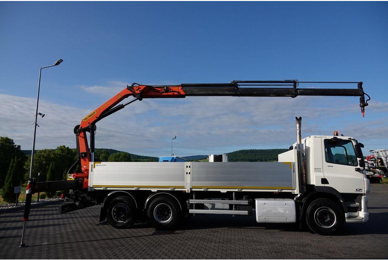 DAF CF 370 / 6x2 / SKRZYNIOWY - paka: 6,4 m / + HDS PALFINGER PK 180 - Pritsche LKW, Autokran: das Bild 5 DAF CF 370 / 6x2 / SKRZYNIOWY - paka: 6,4 m / + HDS PALFINGER PK 180 - Pritsche LKW, Autokran: das Bild 5