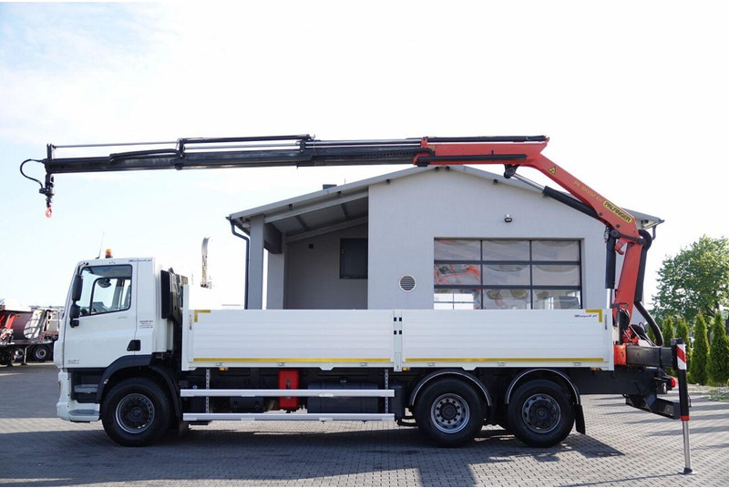 DAF CF 370 / 6x2 / SKRZYNIOWY - paka: 6,4 m / + HDS PALFINGER PK 180 - Pritsche LKW, Autokran: das Bild 2 DAF CF 370 / 6x2 / SKRZYNIOWY - paka: 6,4 m / + HDS PALFINGER PK 180 - Pritsche LKW, Autokran: das Bild 2