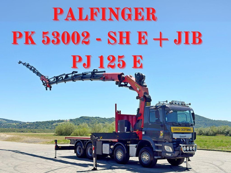 DAF CF 410 * PK 53002 - SH E/JIB PJ 125 E + FUNK*8x4 - Pritsche LKW, Autokran: das Bild 1 DAF CF 410 * PK 53002 - SH E/JIB PJ 125 E + FUNK*8x4 - Pritsche LKW, Autokran: das Bild 1