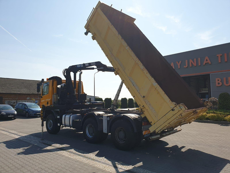 DAF CF GINAF X3335 S 6x6 DUMP TRUCK+HDS ATLAS 1460 HYDROBORD - Kipper, Autokran: das Bild 3 DAF CF GINAF X3335 S 6x6 DUMP TRUCK+HDS ATLAS 1460 HYDROBORD - Kipper, Autokran: das Bild 3