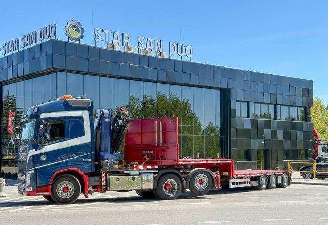 HRD Semitrailer Low Loader NRD NTS 3 Axle Tieflader - Tieflader Anhänger: das Bild 4 HRD Semitrailer Low Loader NRD NTS 3 Axle Tieflader - Tieflader Anhänger: das Bild 4