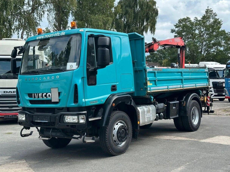 Iveco 150E25 4x4 Tipper + Crane FASSI F70A.0.22 - Kipper, Autokran: das Bild 1 Iveco 150E25 4x4 Tipper + Crane FASSI F70A.0.22 - Kipper, Autokran: das Bild 1