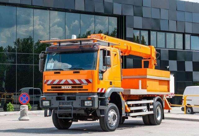 Iveco CURSOR 240 4x4 RUTHMANN T225 22,5 Meters Lift - LKW mit Arbeitsbühne: das Bild 2 Iveco CURSOR 240 4x4 RUTHMANN T225 22,5 Meters Lift - LKW mit Arbeitsbühne: das Bild 2