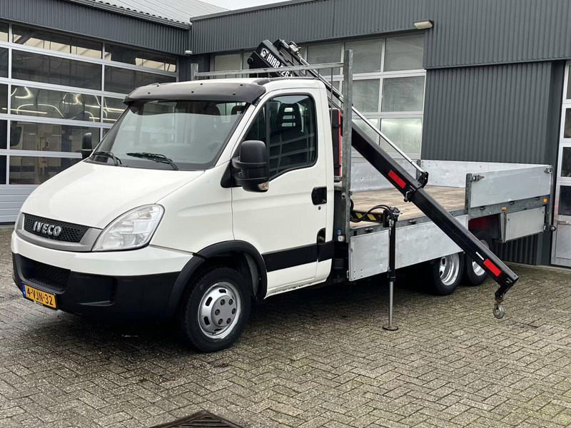 Iveco Daily 40C17 BE Clixtar - Flatbed truck + crane - Pritsche Transporter: das Bild 1 Iveco Daily 40C17 BE Clixtar - Flatbed truck + crane - Pritsche Transporter: das Bild 1