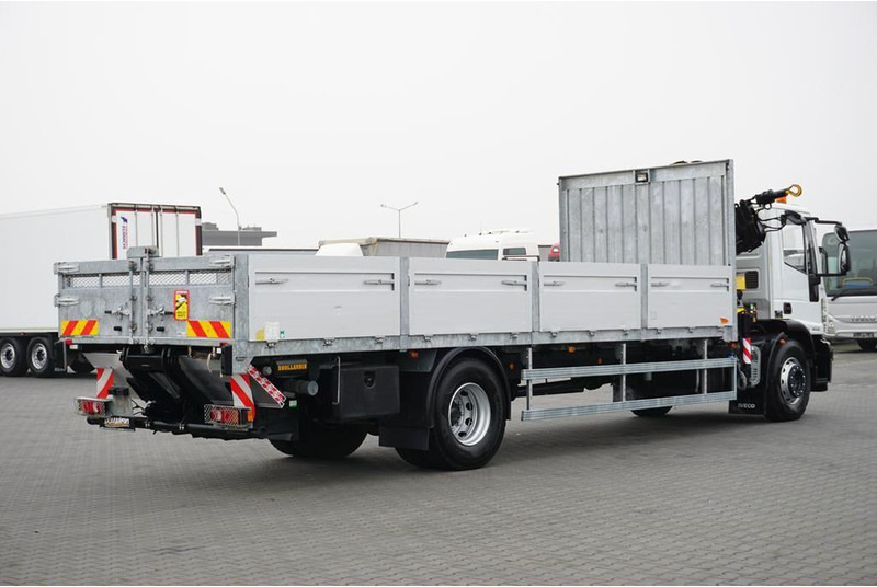 Iveco EUROCARGO / 180E25 / SKRZYNIOWY + HDS + WINDA / HYVA 911 / ROTAT - Pritsche LKW, Autokran: das Bild 5 Iveco EUROCARGO / 180E25 / SKRZYNIOWY + HDS + WINDA / HYVA 911 / ROTAT - Pritsche LKW, Autokran: das Bild 5