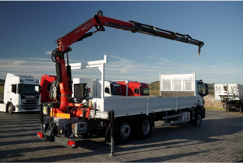 Iveco STRALIS 460 / 6X2 / SKRZYNIOWY 8,1 m + HDS FASSI. F185 MAX UDŹWI - Pritsche LKW, Autokran: das Bild 4 Iveco STRALIS 460 / 6X2 / SKRZYNIOWY 8,1 m + HDS FASSI. F185 MAX UDŹWI - Pritsche LKW, Autokran: das Bild 4