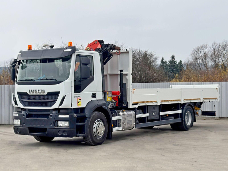 Iveco Stralis 310 PRITSCHE 7,80m +KRAN +FUNK - Pritsche LKW, Autokran: das Bild 4 Iveco Stralis 310 PRITSCHE 7,80m +KRAN +FUNK - Pritsche LKW, Autokran: das Bild 4