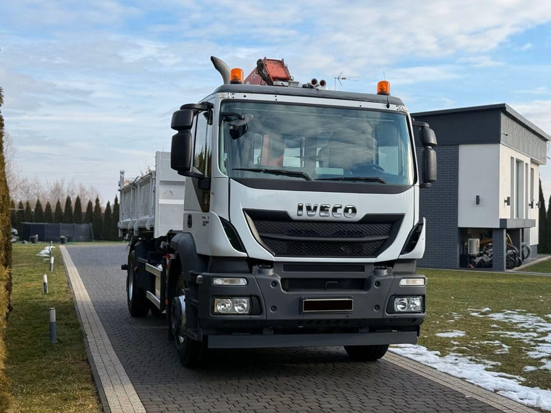 Iveco Stralis 330 - 3 way tipper + crane - Kipper, Autokran: das Bild 2 Iveco Stralis 330 - 3 way tipper + crane - Kipper, Autokran: das Bild 2