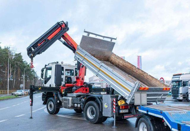 Iveco TRAKKER 450 4x4 PALFINGER PK 23001 EH Crane Kra - Kipper, Autokran: das Bild 4 Iveco TRAKKER 450 4x4 PALFINGER PK 23001 EH Crane Kra - Kipper, Autokran: das Bild 4