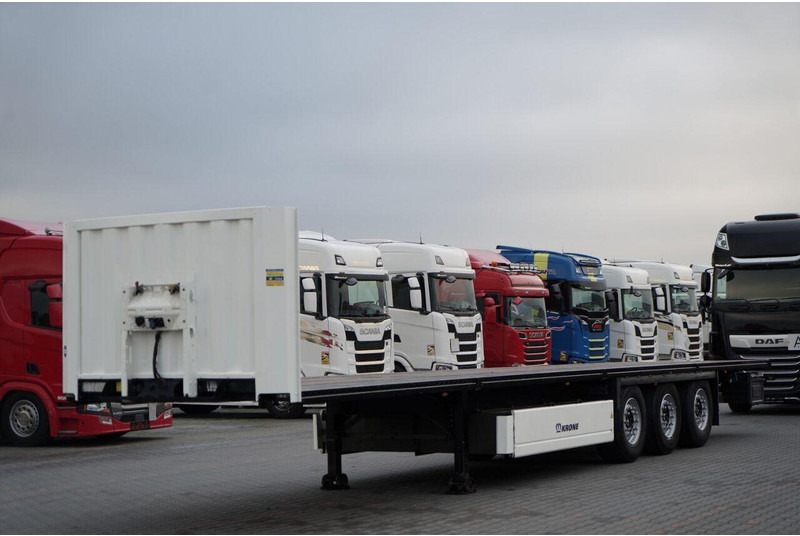 Krone / NACZEPA PLATFORMA / OŚ PODNOSZONA / KOSZ NA PALETY - Pritschenauflieger/ Plattformauflieger: das Bild 2 Krone / NACZEPA PLATFORMA / OŚ PODNOSZONA / KOSZ NA PALETY - Pritschenauflieger/ Plattformauflieger: das Bild 2