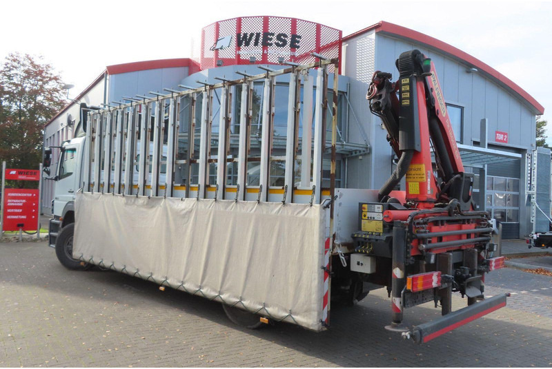 Mercedes-Benz Axor 1833 L Glasstransporter + Crane Palfinger - LKW: das Bild 4 Mercedes-Benz Axor 1833 L Glasstransporter + Crane Palfinger - LKW: das Bild 4