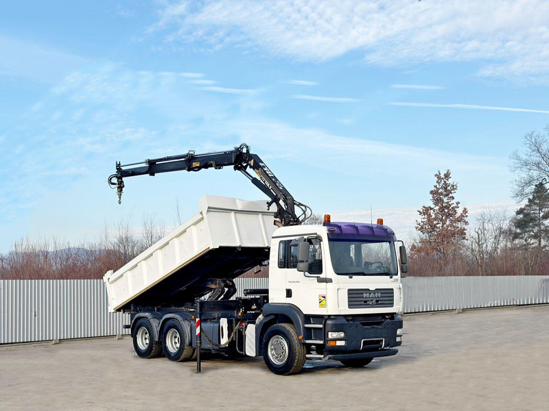 MAN TGA 26.350 * KIPPER 4,90m + TEREX ATLAS * 6x4 * - Pritsche LKW, Autokran: das Bild 2 MAN TGA 26.350 * KIPPER 4,90m + TEREX ATLAS * 6x4 * - Pritsche LKW, Autokran: das Bild 2